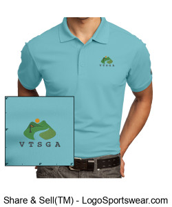 OGIOÂ® Mens Caliber 2.0 Polo Design Zoom